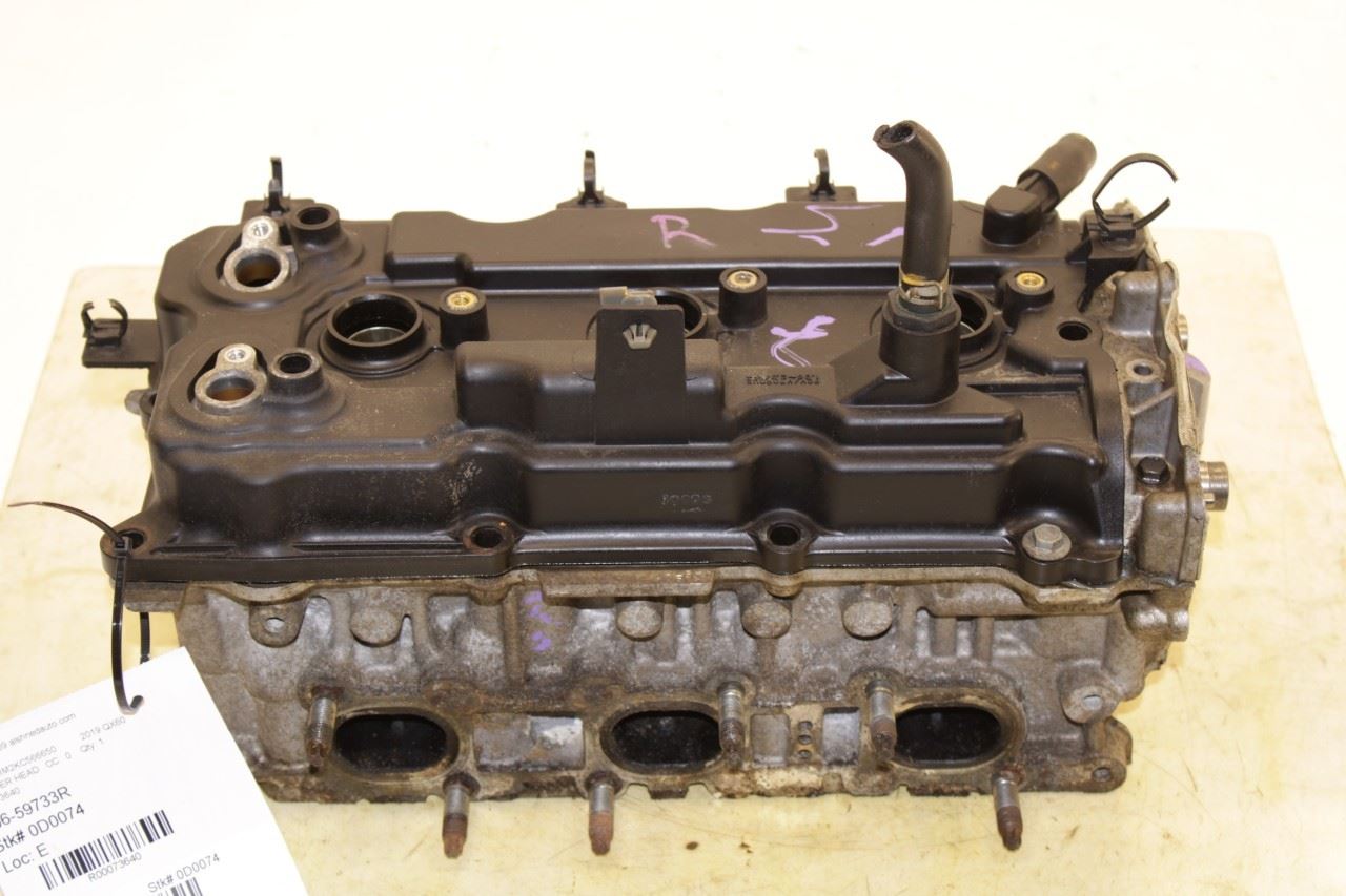 2017-24 Infiniti QX60 Pure 3.5L 6 cylinder DOHC Engine Right Cylinder Head 118K - Alshned Auto Parts