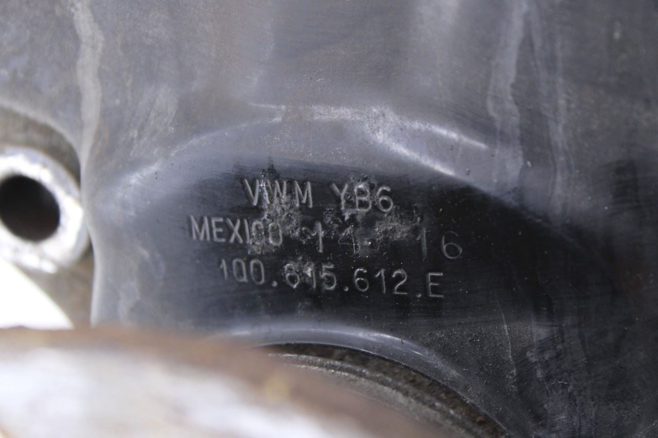 11-18 Volkswagen Jetta Sport 1.8L FWD Rear Passenger RH Side Spindle Knuckle Hub - Alshned Auto Parts