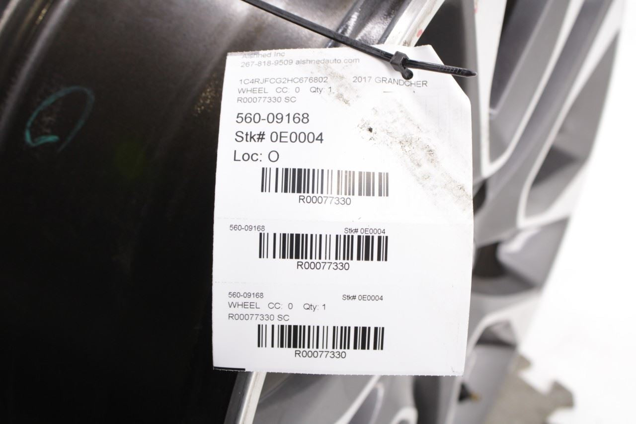 17-18 Jeep Grand Cherokee Aluminum Wheel R20x8J 5 V Spoke 5XL06TRMAA OEM *ReaD* - Alshned Auto Parts