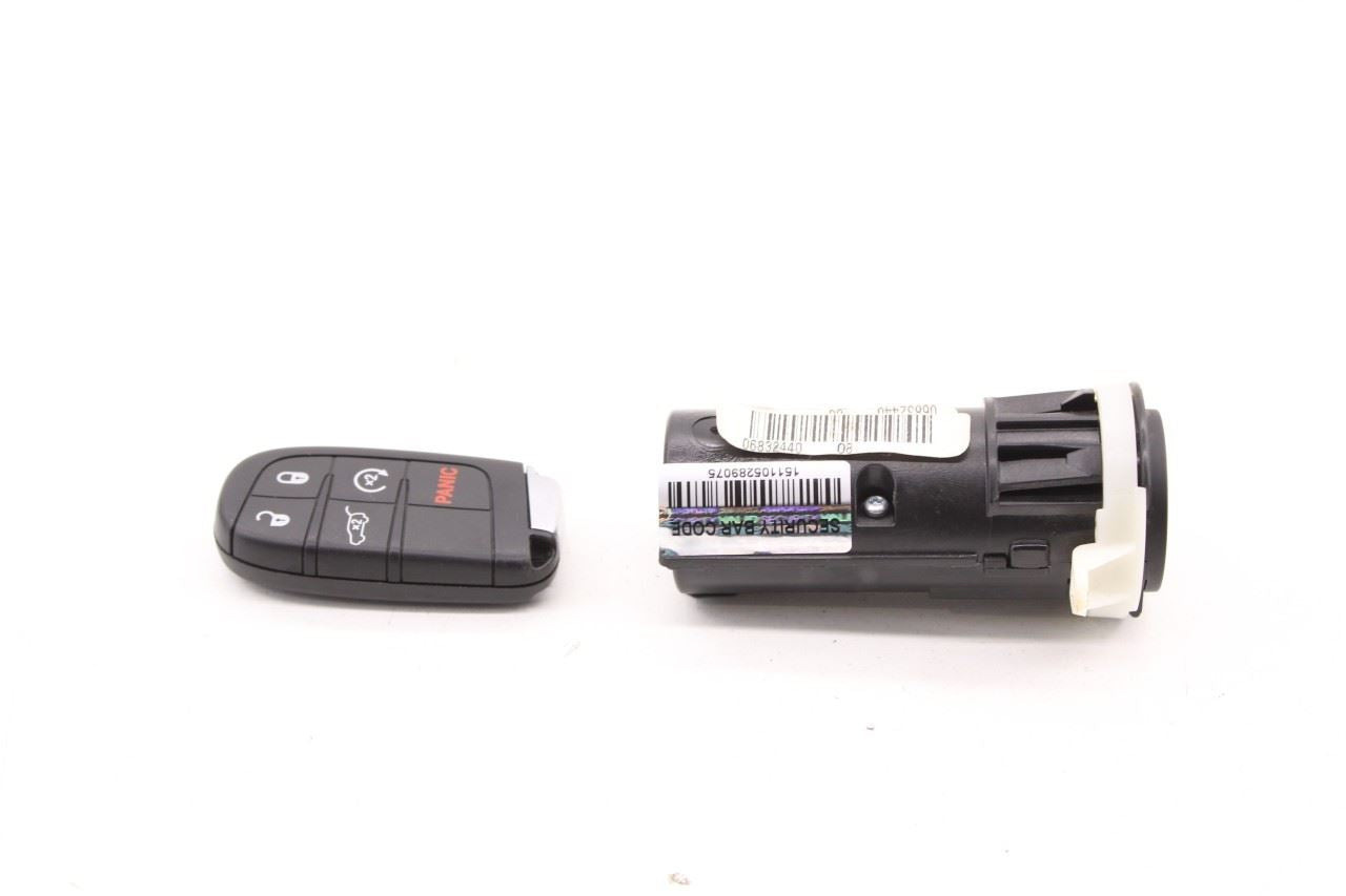 2014-22 Jeep Grand Cherokee Engine Start Stop Ignition Switch Button w/ Key Fob - Alshned Auto Parts