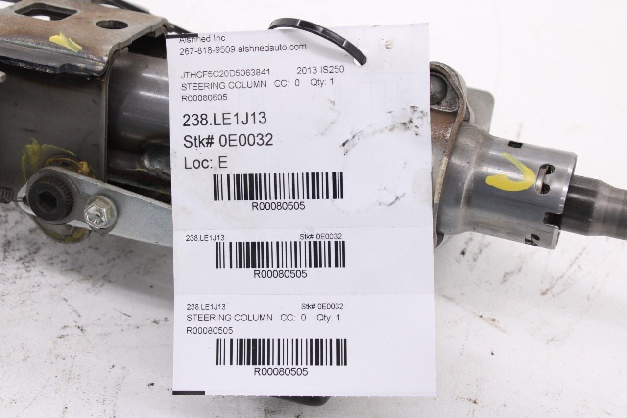 2010-2013 Lexus IS250 2.5L AWD Steering Column Assembly 45250-53032 OEM - Alshned Auto Parts