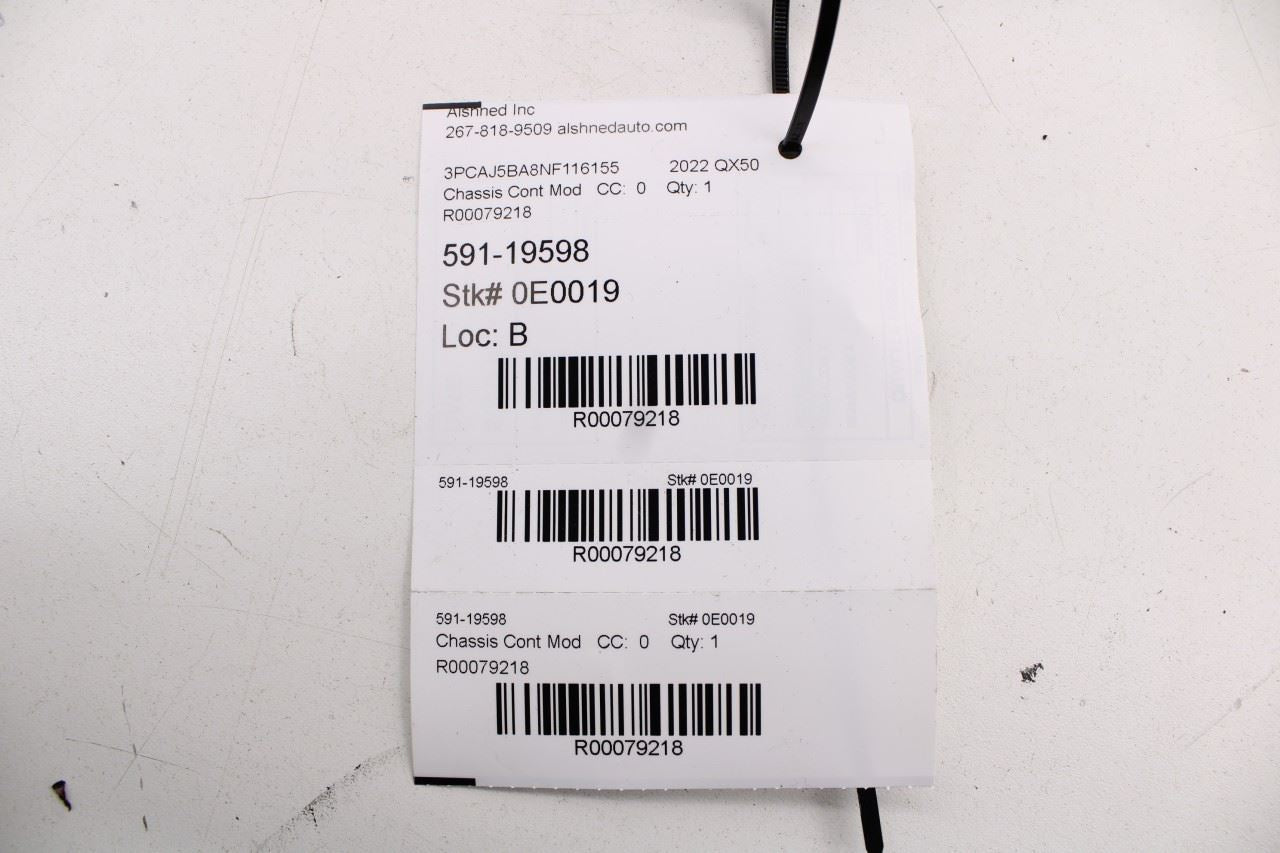 21-25 Infiniti QX50 LUXE AC Air Conditioner Amplifier Control Module 27760-9CM1C - Alshned Auto Parts