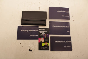 2025 Acura Integra A-Spec Owners Manual Set with Case R75103