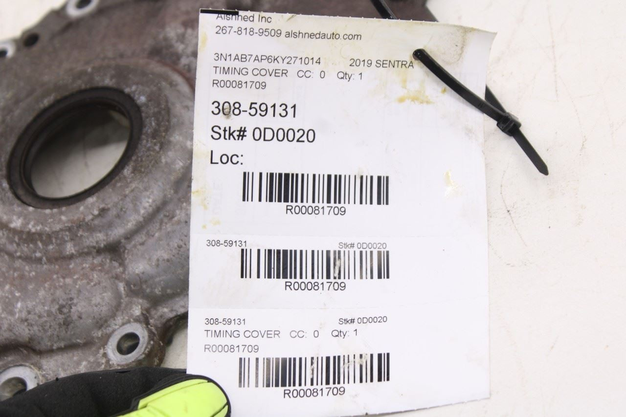 2017-2019 Nissan Sentra SV 1.8L FWD Engine Front Timing Chain Cover 13500-3RC1C11