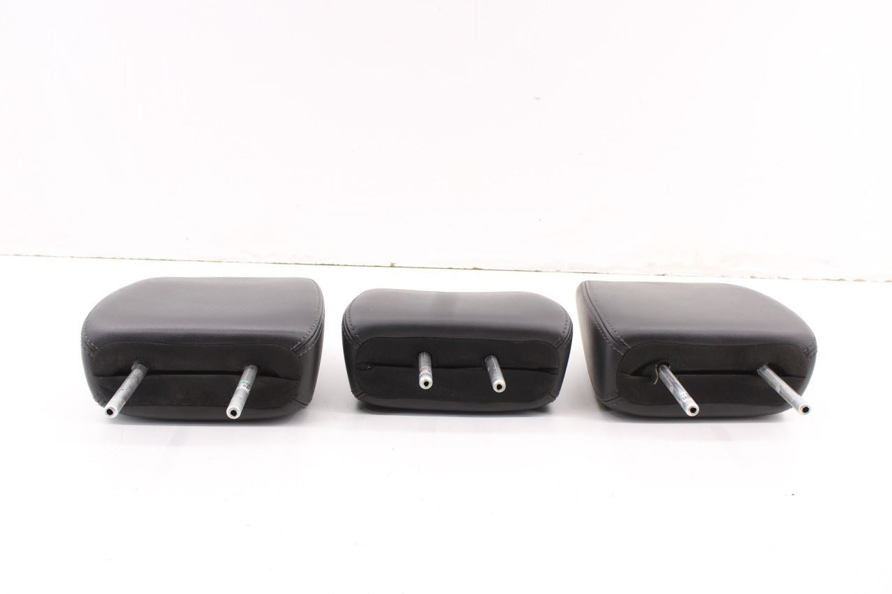 13-16 Ford F250 Lariat Crew Cab Rear RH LH and Center 2nd Row Seat Headrest Set - Alshned Auto Parts