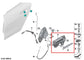 23-25 BMW 430i xDrive Gran Coupe 2.0L Rear Driver Left Side Door Exterior Handle - Alshned Auto Parts