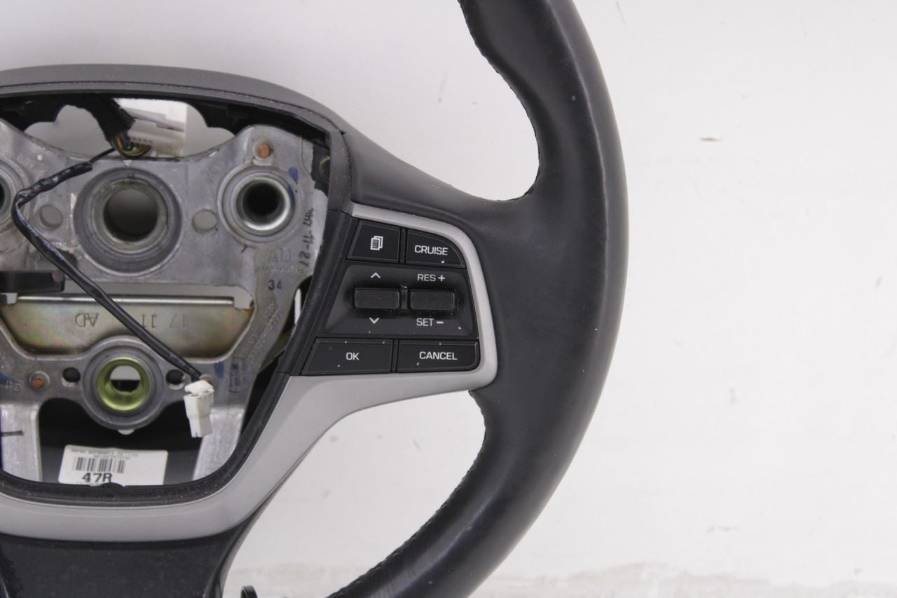 2016-18 Hyundai Elantra Value Edition Steering Wheel Leather w/ Control Buttons - Alshned Auto Parts