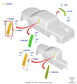 15-26 Ford F150 XLT 3.5L Front Passenger Right Side Pillar Applique Trim *ReaD* - Alshned Auto Parts
