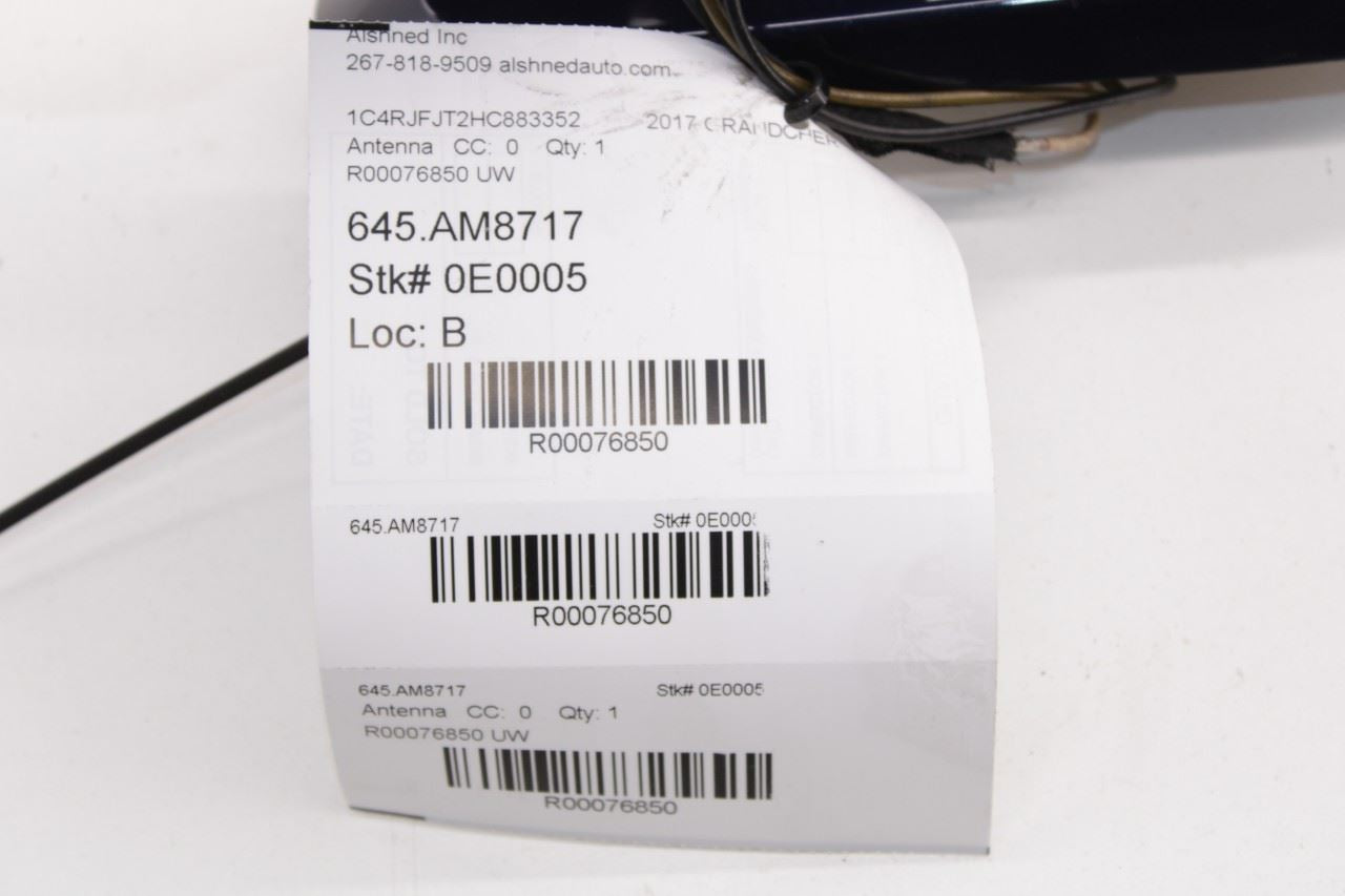 2014-2017Jeep Grand Cherokee Summit Roof Exterior Shark Fin Radio Antenna - Alshned Auto Parts