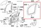 2016-2023 Toyota Tacoma Limited Double Cab Front Left Door Weatherstrip Seal - Alshned Auto Parts