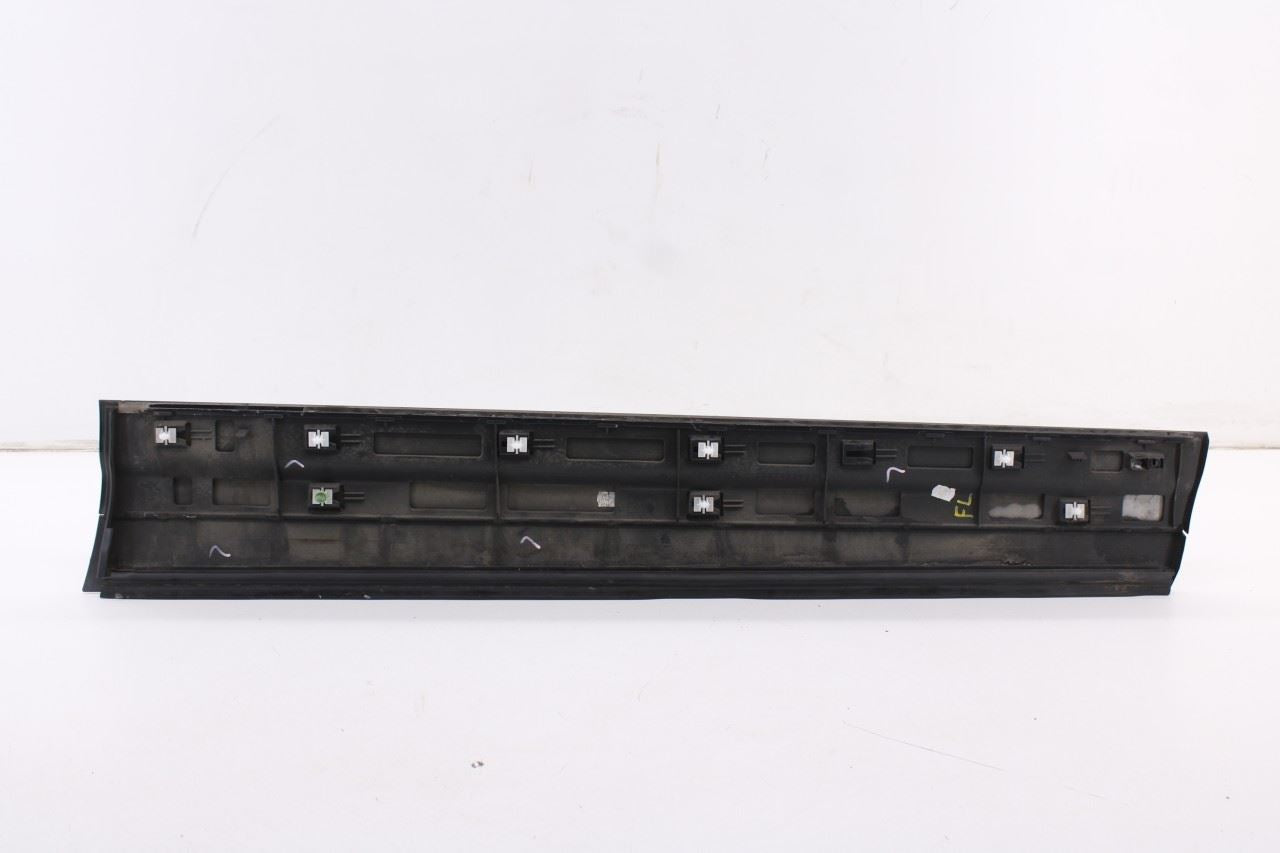 11-18 Porsche Cayenne S 4.8L AWD Front Driver Left Side Door Lower Trim Molding5
