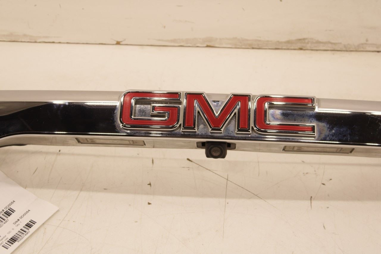 18-19 GMC Acadia SLT-1 Rear Liftgate Applique License Plate Light Lamp w/ Camera - Alshned Auto Parts