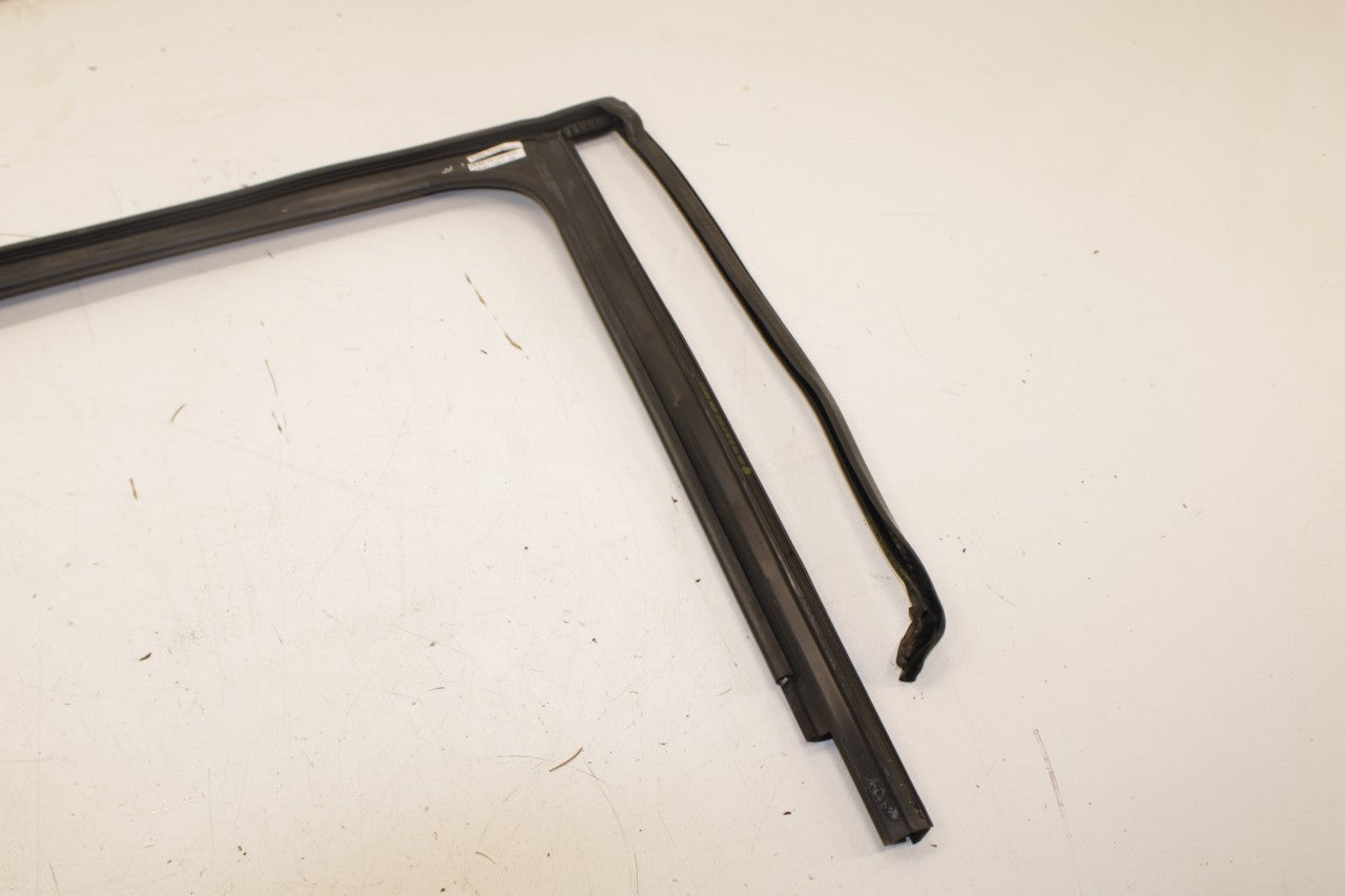 18-25 Volkswagen Atlas S RR LH Door Run Channel w/ Belt Molding and Weatherstrip - Alshned Auto Parts