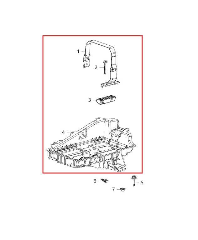 2017-2024 Chrysler Pacifica Limited Battery Holder Tray Mount Bracket 68226079AD - Alshned Auto Parts