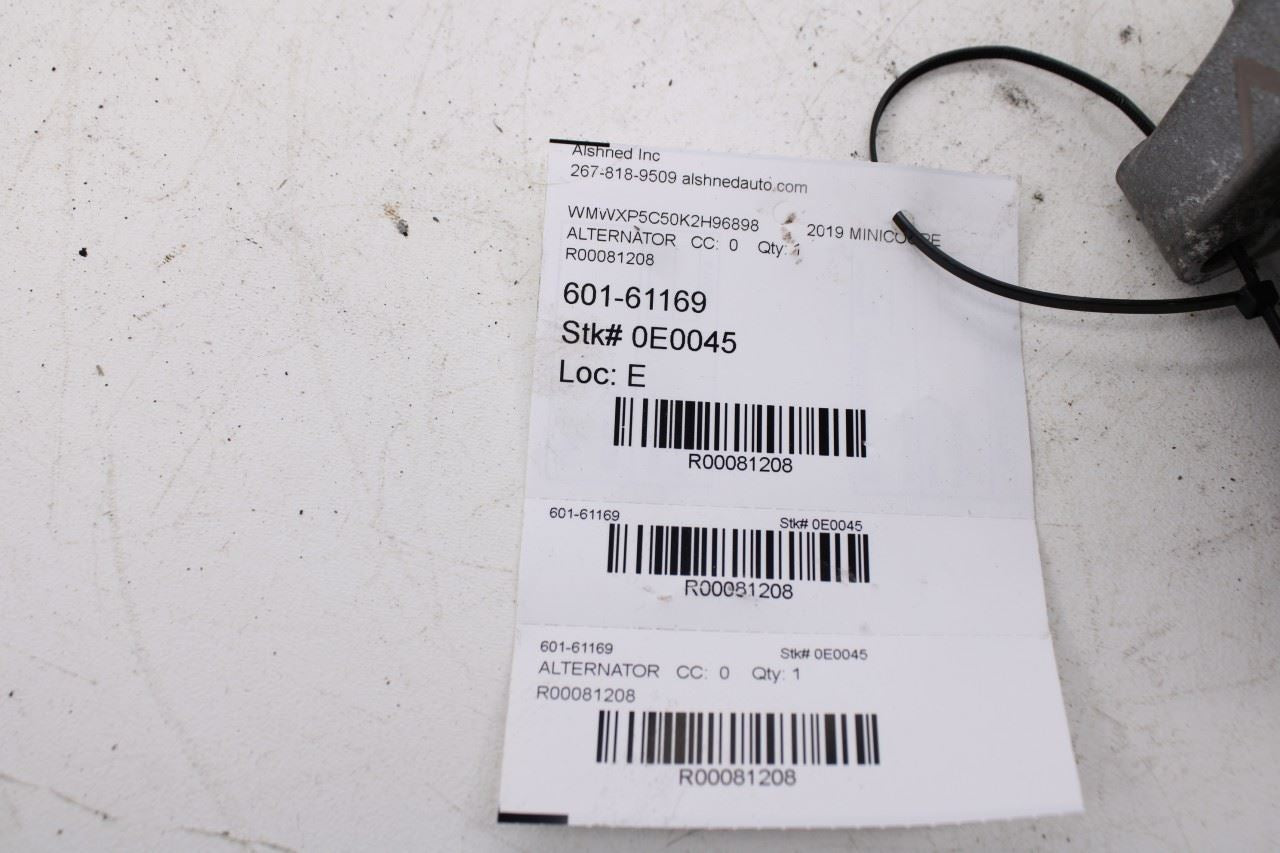 2013-2020 Mini Hardtop Cooper 1.5L Alternator Engine Generator 14V 150A 764013111