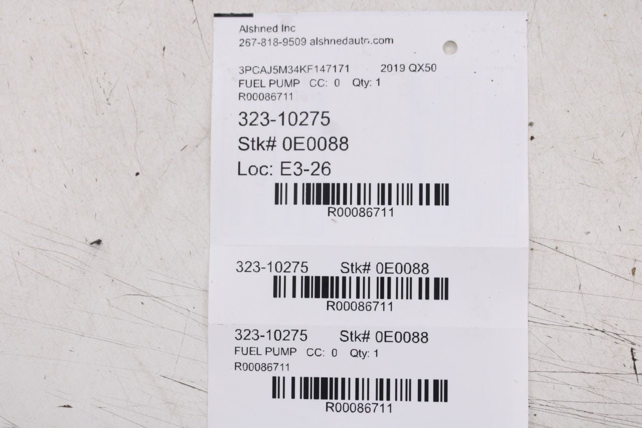 2019-2025 Infiniti QX50 Essential 2.0L In Tank Right and Left Fuel Pump Assembly10