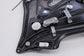 06-09 Mercedes-Benz CLK 350 Rear Left Door Window Regulator w/ Carrier and Motor5