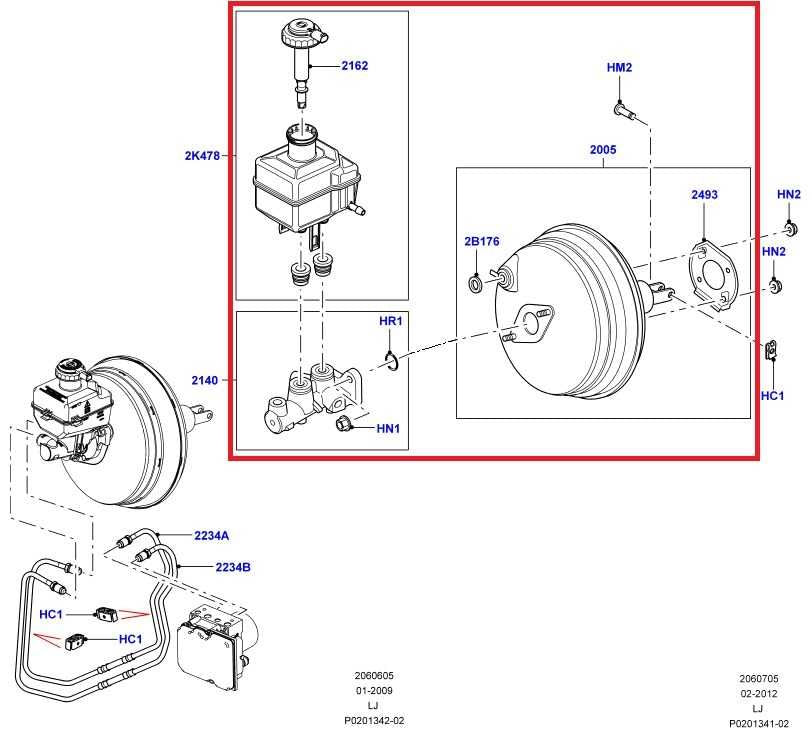 2010-2012 Land Rover Range Rover HSE 5.0L Power Brake Booster LR012899 OEM1