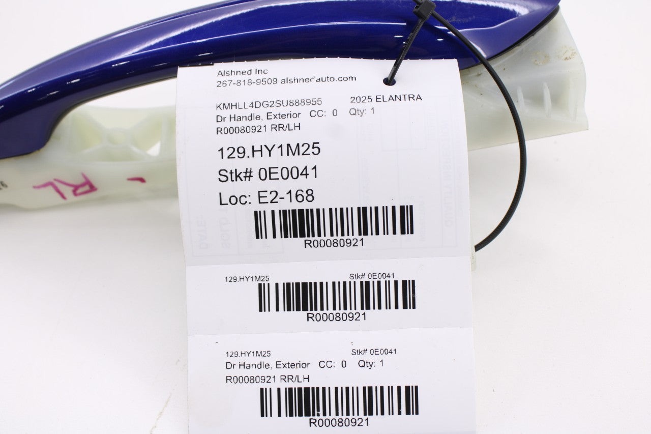 2021-2025 Hyundai Elantra SE 2.0L FWD Rear Driver Left Side Door Exterior Handle - Alshned Auto Parts
