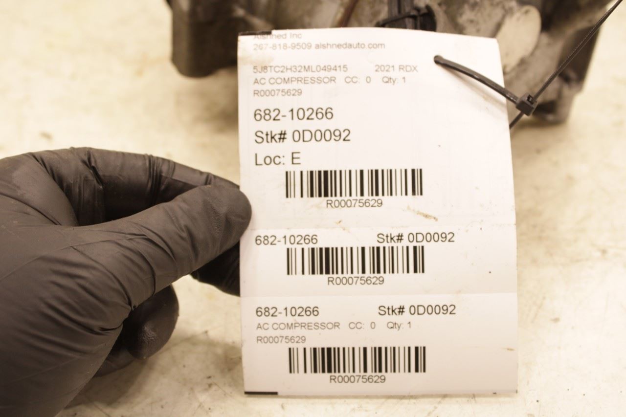 2019-2025 Acura RDX SH-AWD 2.0L AC Air Conditioner Compressor 38810-5YF-A01 OEM - Alshned Auto Parts