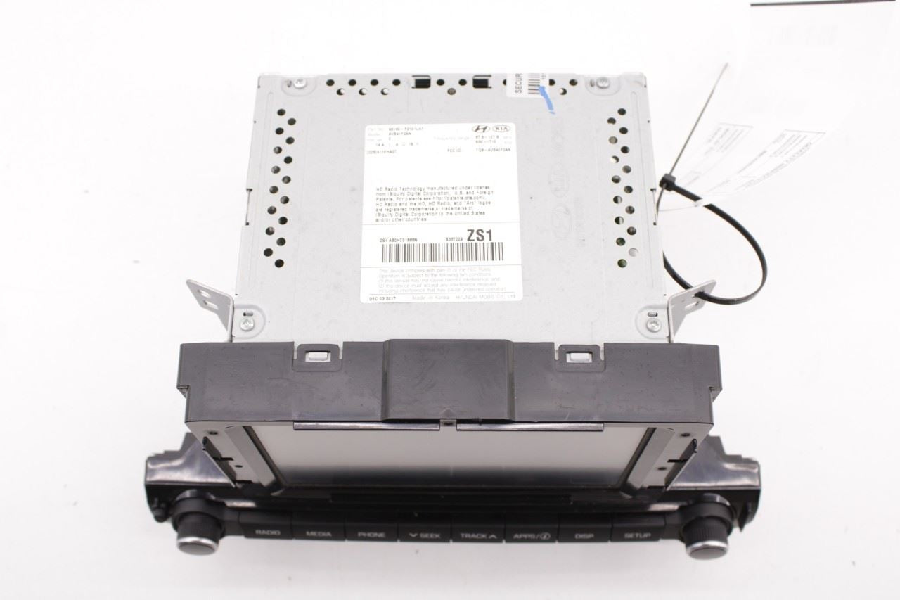 2017-2018 Hyundai Elantra Radio Faceplate Control w/ Receiver and 7.0'' Display - Alshned Auto Parts