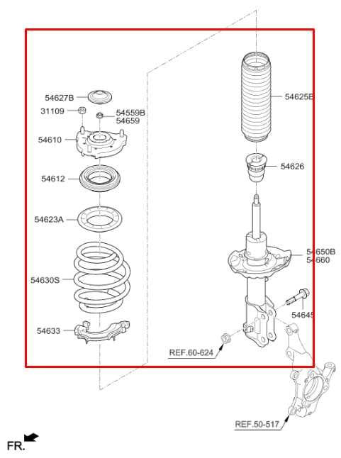 16-20 Hyundai Elantra SE Front Suspension Driver Left Side Shock Strut Absorber1