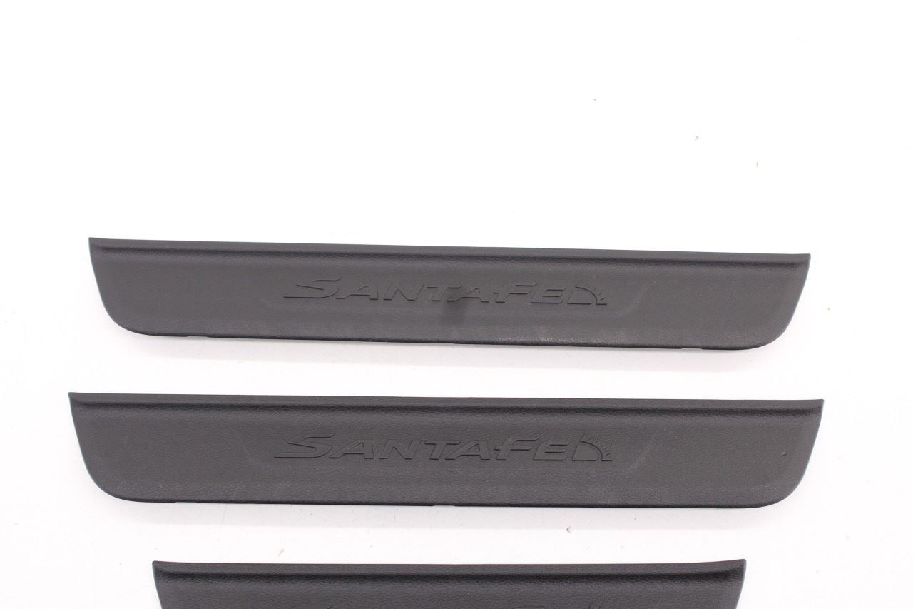 19-23 Hyundai Santa Fe SEL Front and RR Right and Left Door Sill Scuff Plate Set - Alshned Auto Parts