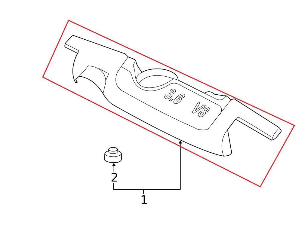 2009-2014 Porsche Cayenne Platinum 3.6L Engine Appearance Motor Cover 7L5103925B - Alshned Auto Parts