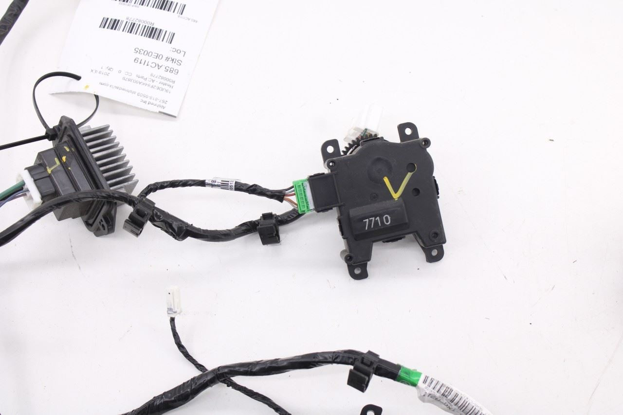 2017-2022 Acura ILX HVAC System Wire Harness with HVAC Blend Door Actuator Set5