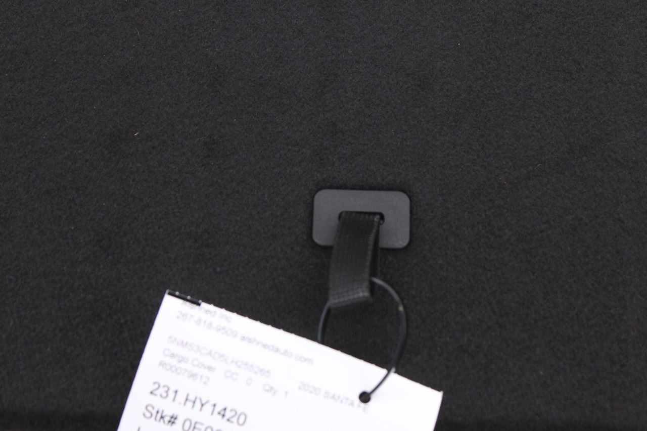 19-20 Hyundai Santa Fe SEL 2.4L AWD Rear Trunk Cargo Floor Board Carpeted Panel - Alshned Auto Parts