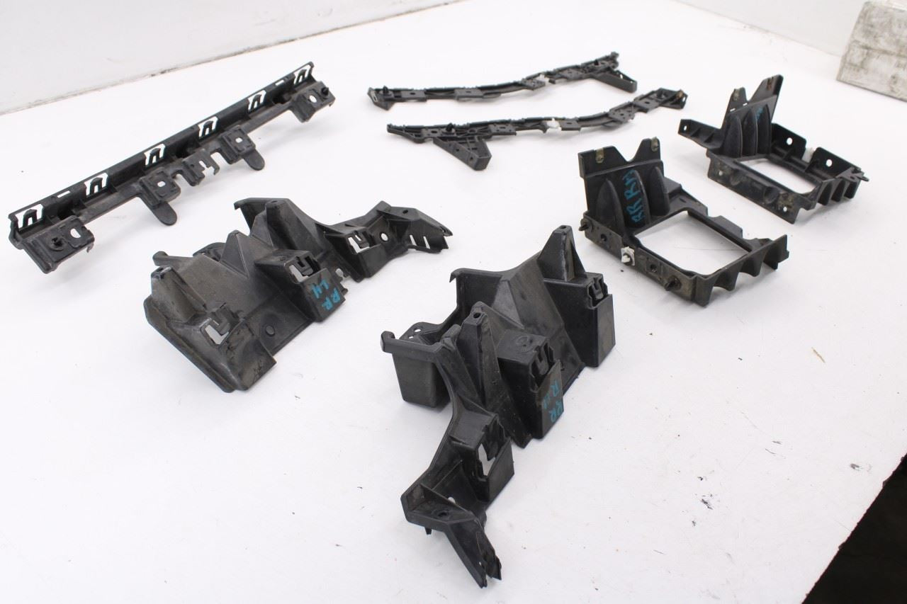 2015-19 Ford Mustang Conv V6 Rear Bumper RH LH Side and Center Mounting Brackets - Alshned Auto Parts