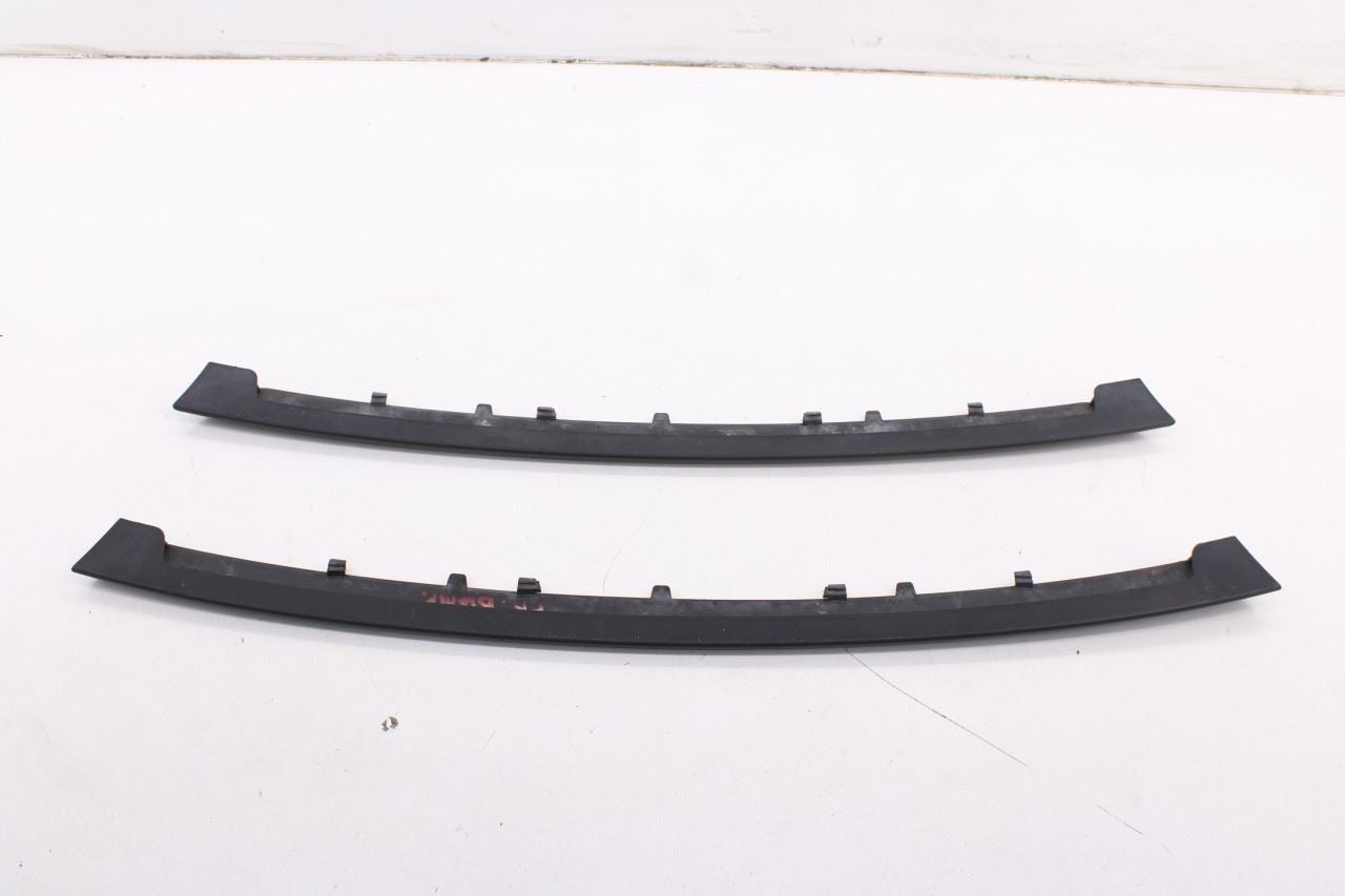 11-14 Porsche Cayenne S Front Bumper Center Grille Upper and Lower Trim Molding8