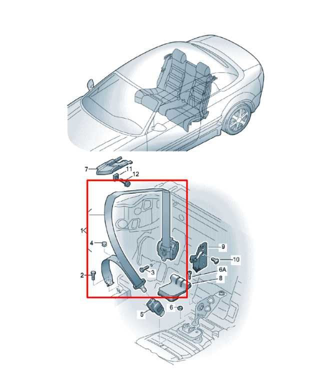 2012-2018 Audi A7 Premium 3.0L AWD Rear Right Side 2nd Row Seat Belt Retractor - Alshned Auto Parts