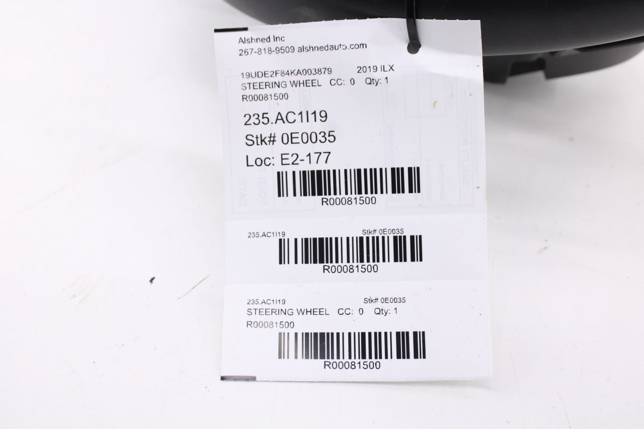 16-21 Acura ILX Technology A-Spec 2.4L Steering Wheel Leather w/ Control Buttons12