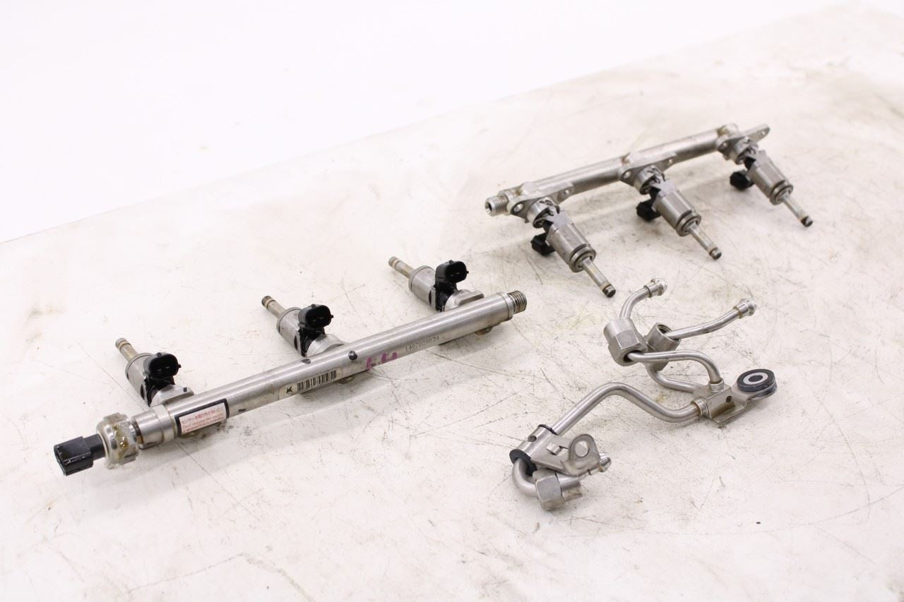 15-20 Acura TLX Tech 3.5L Fuel Injector Rail Ramp Front Rear w/ Fuel Joint Pipe8