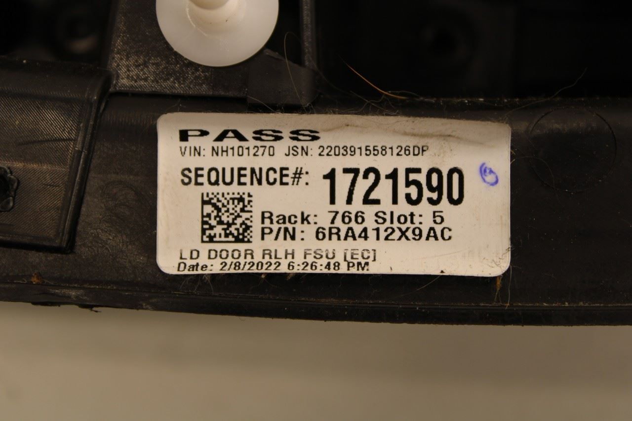 19-23 Dodge Charger GT AWD Rear Left Side Door Trim Panel 6RA412X9AC OEM *ReaD* - Alshned Auto Parts