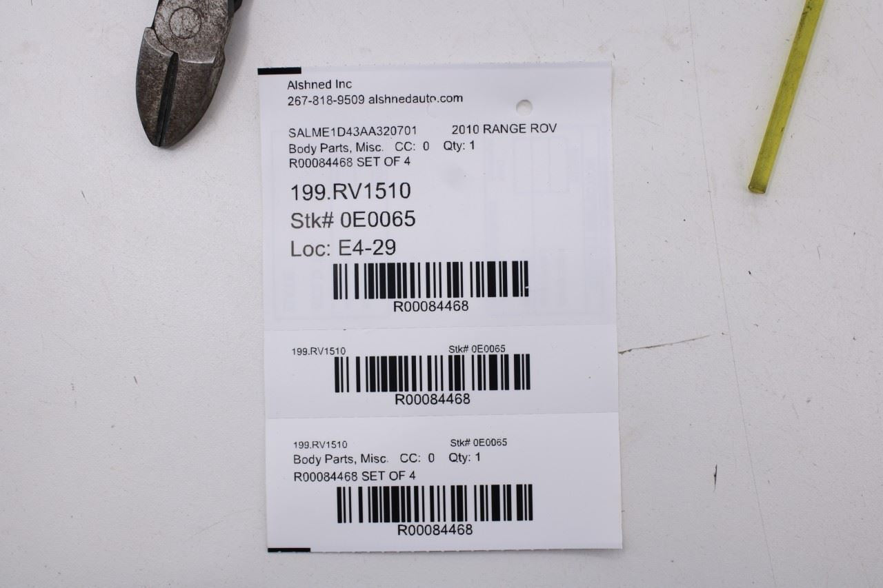 10-12 Land Rover Range Rover Front and Rear RH and LH Door Scuff Plate EAP501040 - Alshned Auto Parts
