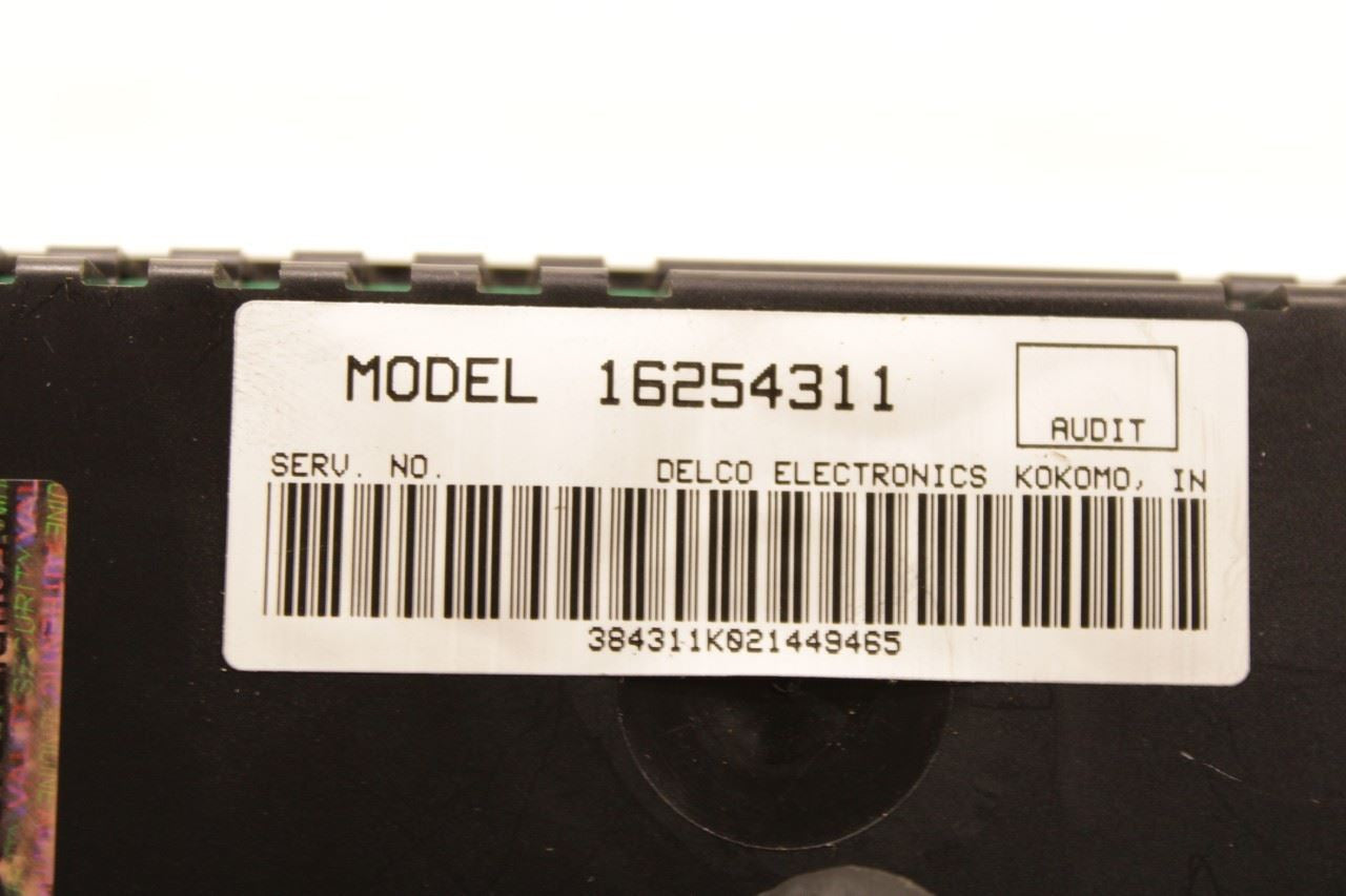 1998-99 Chevrolet Corvette AC Heater Temperature Climate Control Panel 16254311 - Alshned Auto Parts