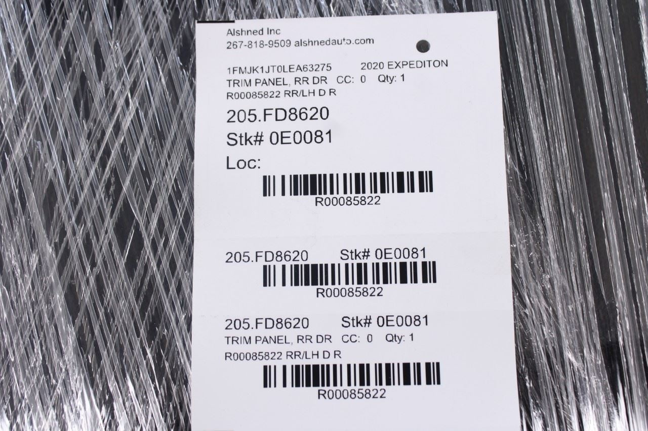 2020-21 Ford Expedition Max XLT Rear Left Door Trim Panel LL1B-4027407-CE *ReaD*23