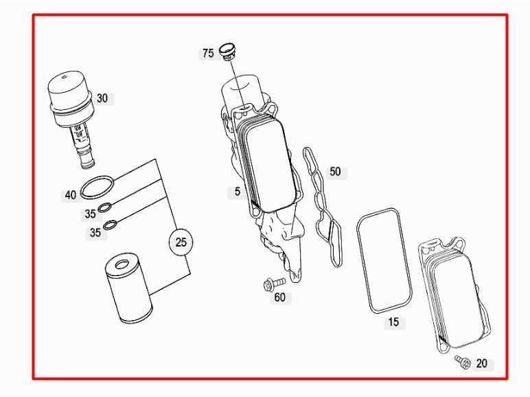 2007-2011 Mercedes-Benz S550 5.5L AWD Engine Oil Cooler 272-180-04-10 OEM1