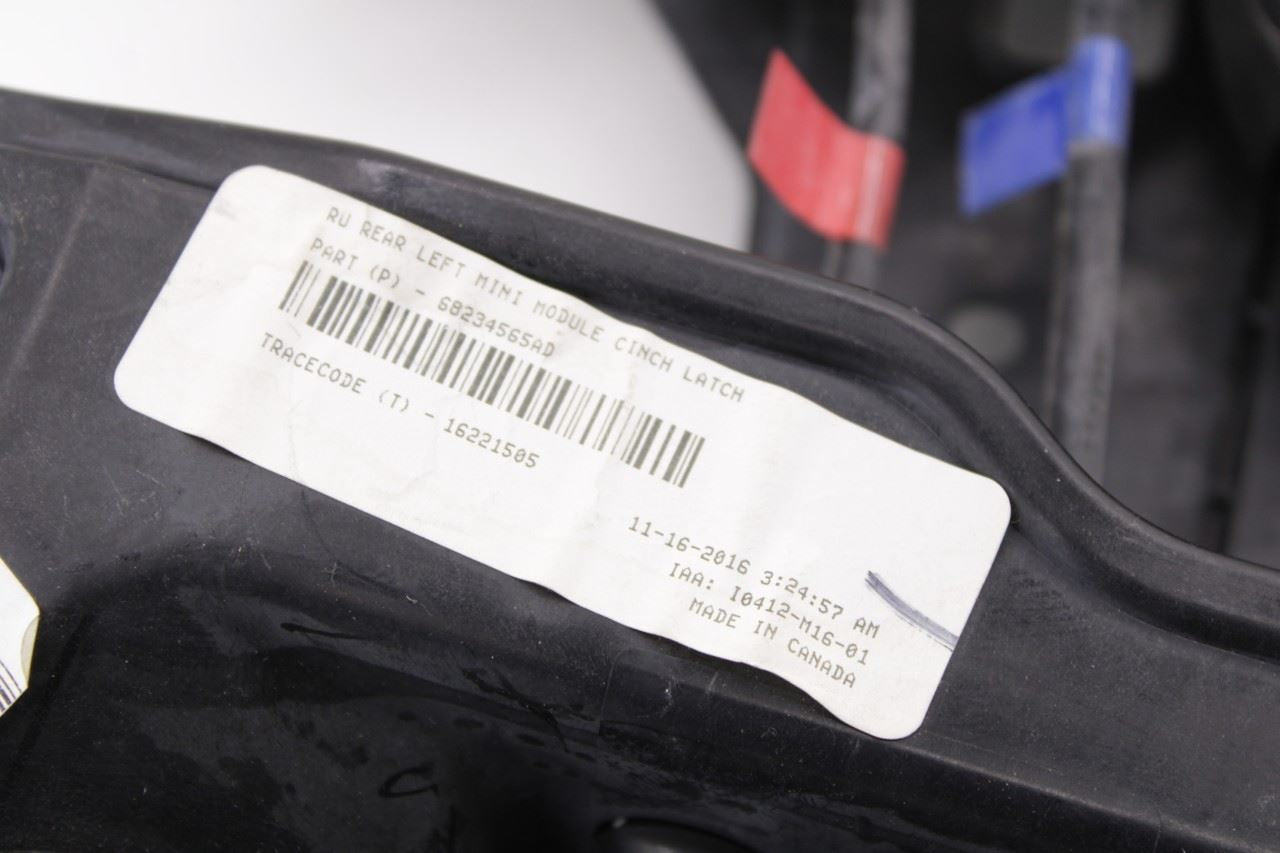 17-2024 Chrysler Pacifica Limited Rear Left Door Lock Latch Actuator 68234565AA - Alshned Auto Parts