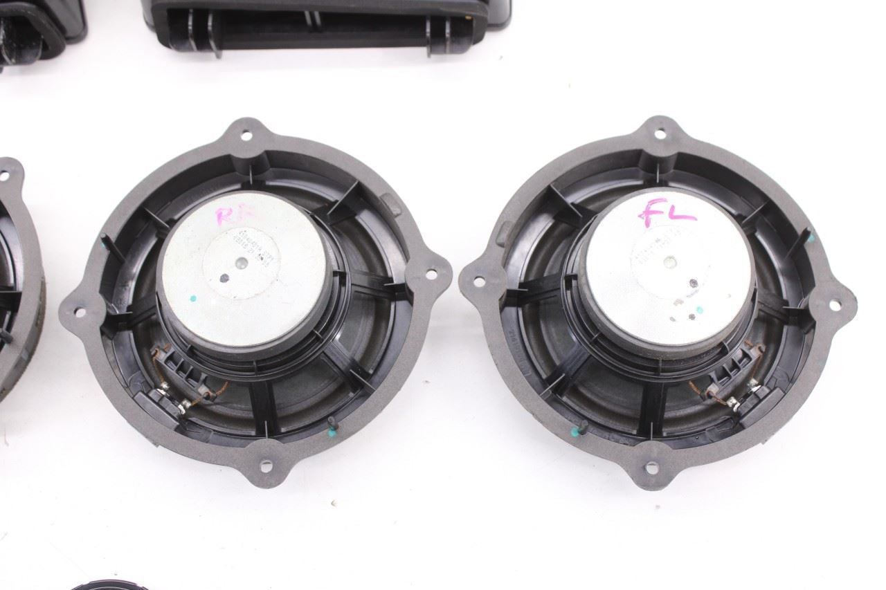 18-23 Kia Stinger GT2 Harman Front Rear Doors Dash Audio Speaker Sub Woofer Set - Alshned Auto Parts