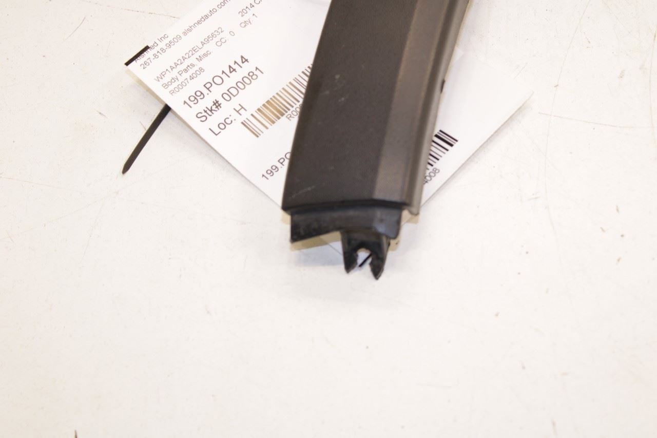 2011-18 Porsche Cayenne Platinum FR Left Wheel Opening Molding 7P5853727D *ReaD* - Alshned Auto Parts