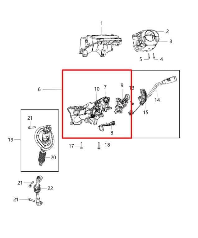2013-2025 Ram 2500 Big Horn 6.4L 4WD Steering Column Assembly 68262518AC OEM - Alshned Auto Parts