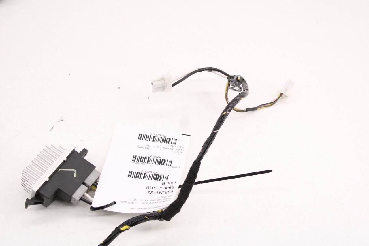 2019-25 Infiniti QX50 LUXE HVAC Wire Harness w Blend Door Actuators and Resistor - Alshned Auto Parts