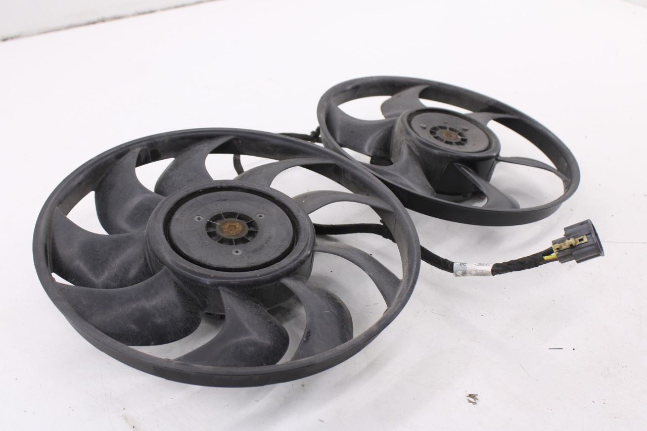 15-23 Ford Mustang Convertible V6 3.7L Dual Radiator Cooling Fan Motor w/ Blade3