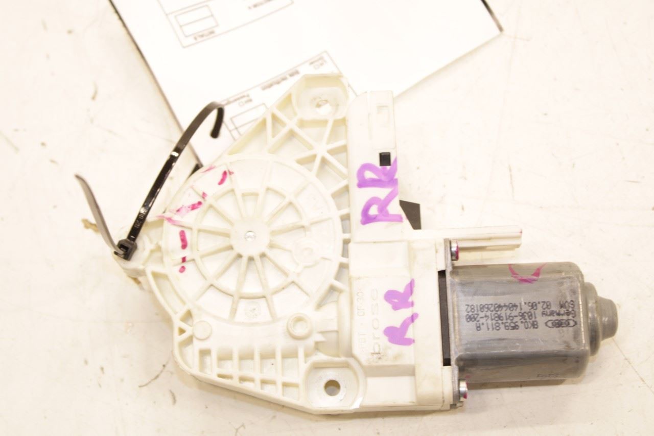 2011-2018 Porsche Cayenne Platinum Rear Right Door Power Window Motor 8K0959811A - Alshned Auto Parts