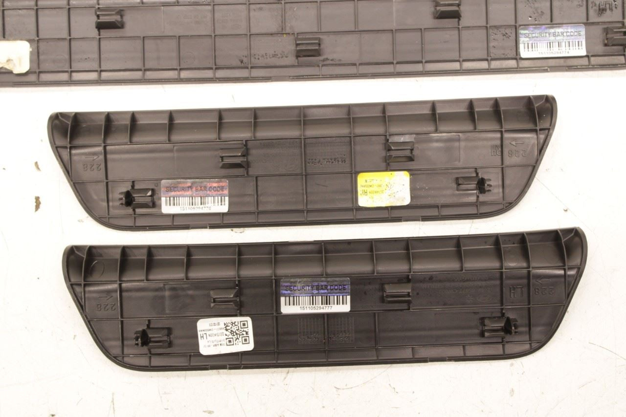 22-24 Hyundai Tucson SEL FR and RR Right and Left Door Sill Scuff Plate Set of 4 - Alshned Auto Parts