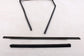 2019-25 Infiniti QX50 Essential Rear Right Door Glass Run Channel Trim Belt Set - Alshned Auto Parts