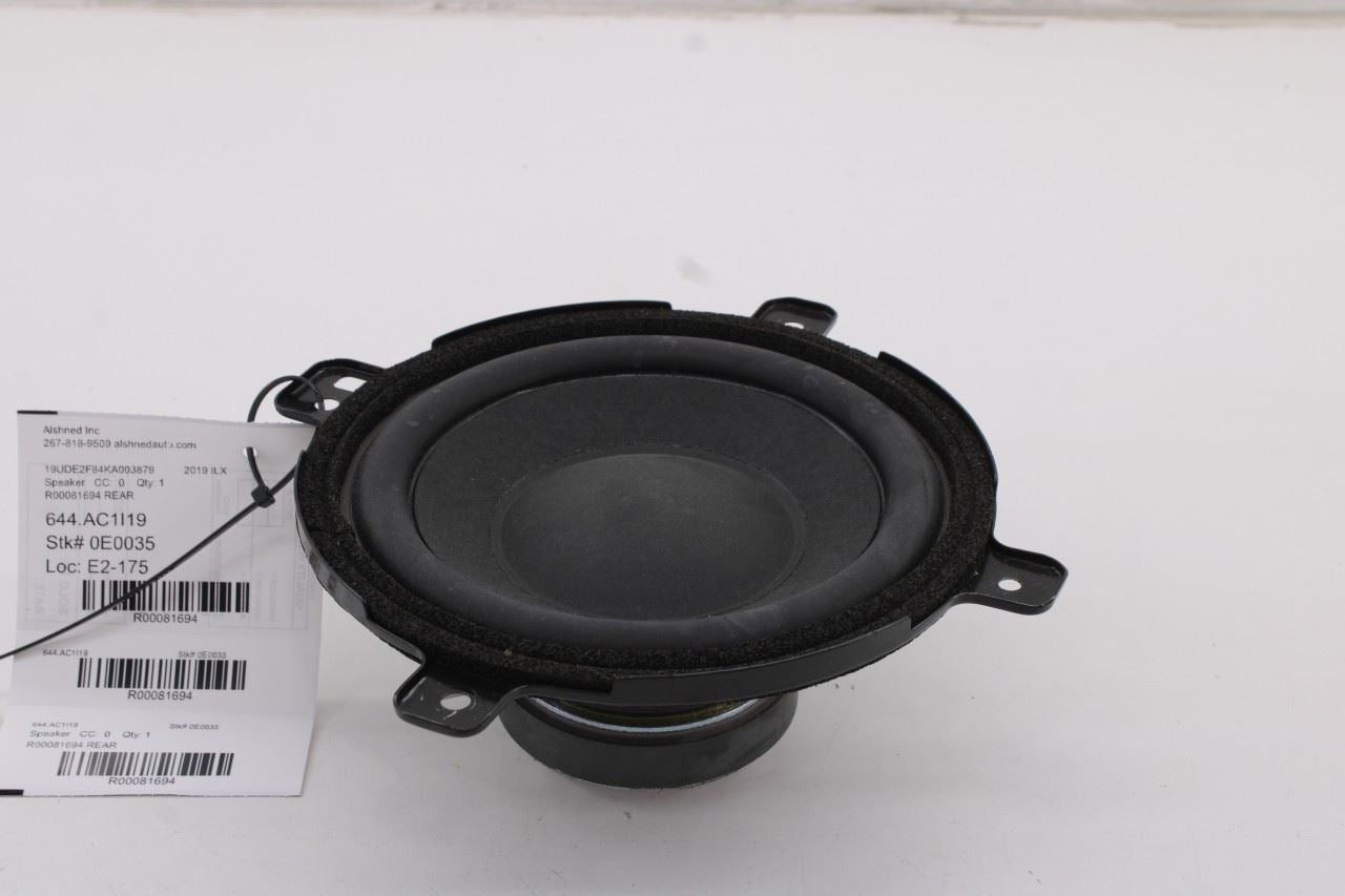 2013-22 Acura ILX Tech A-Spec Rear Deck Shelf Central Bass Speaker 39120-TX6-A010